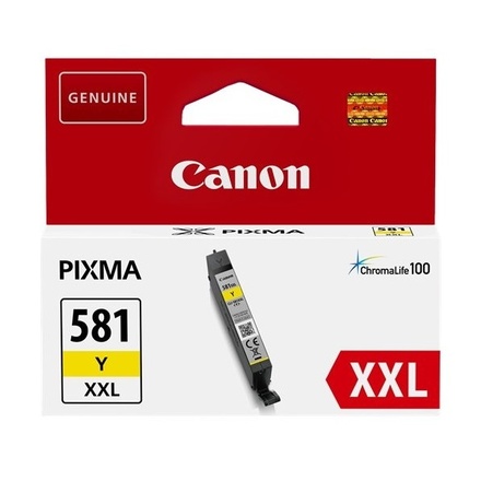 Inkoustová náplň Canon CLI-581XXL Y originální