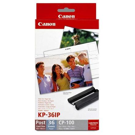 Fotopapír Canon KP36IP pro termosublimační tiskárny, 10x15, 36 listů