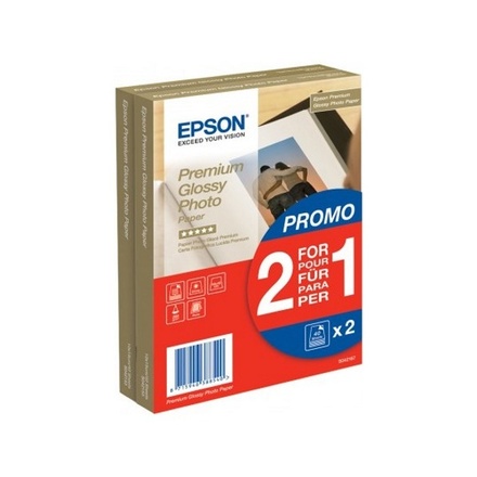 Fotopapír Epson Premium Glossy Photo 10x15, 225g, 80 listů