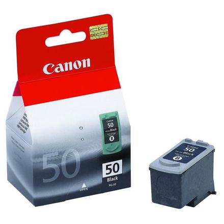 Inkoustová náplň Canon PG50, 22ml originální - černá