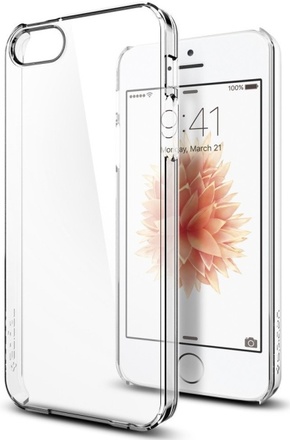 Kryt na mobil Spigen Thin Fit pro Apple iPhone 5/ 5s/ SE - průhledný