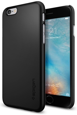 Kryt na mobil Spigen Thin Fit pro Apple iPhone 6/ 6s - černý