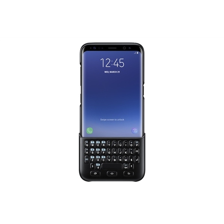 Kryt na mobil Samsung s klávesnicí pro Galaxy S8+ - černý