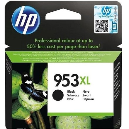 Inkoustová náplň HP 953XL 2000 stran černá originální