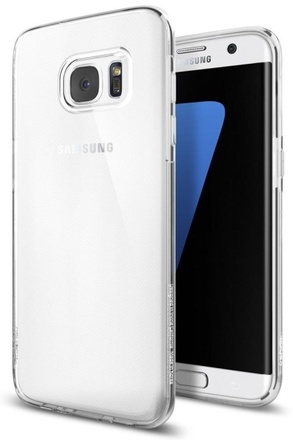 Kryt na mobil Spigen Liquid Crystal pro Samsung Galaxy S7 Edge - průhledný