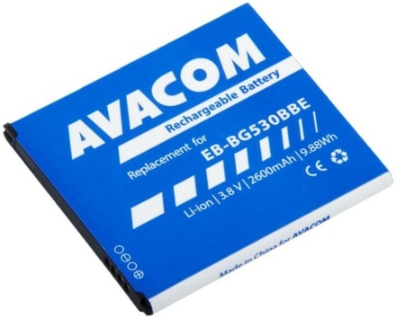 Baterie do mobilu Avacom pro Samsung Galaxy Grand Prime, Li-Ion 2600mAh (náhrada EB-BG530BBE)