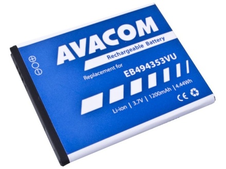 Baterie do mobilu Avacom pro Samsung Galaxy Mini, Li-Ion 1200mAh (náhrada EB494353VU)