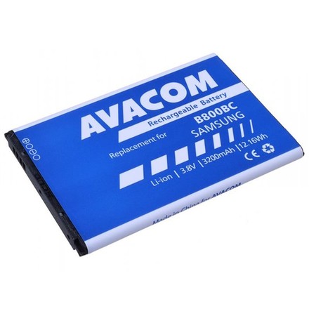 Baterie do mobilu Avacom pro Samsung Galaxy Note 3, Li-Ion 3200mAh (náhrada EB-B800BEB)