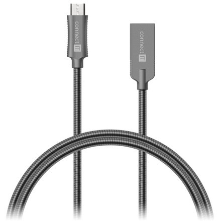 USB kabel Connect IT CCA-3010-AN microUSB - USB, 1m