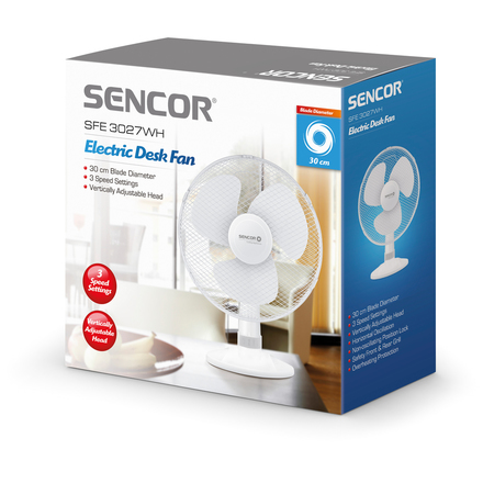 Stolní ventilátor Sencor SFE 3027WH (6)