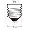 LED žárovka Emos Vintage G95 4W E27 teplá bílá (1525713240) (5)