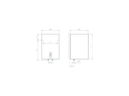 Elektrický ohřívač vody Mora EOMKS 30 PHSM (2)