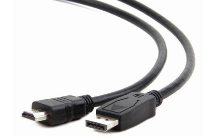 Redukční kabel Gembird HDMI / DisplayPort, 1, 8m - černý
