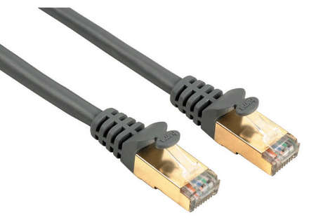 Kabel síťový Hama 41896 UTP, stíněný, 5m