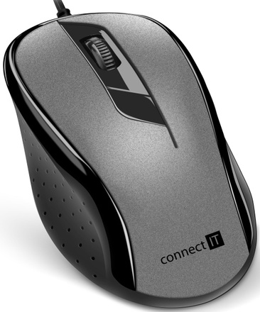 Počítačová myš Connect IT CMO-1200-GY