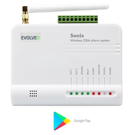 Domácí alarm Evolveo Sonix, bezdrátový, GSM