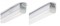 Podlinkové svítidlo Philips (850873116) LED nástěnné lineární svítidlo Philips Linear 2700K bílé, 112cm (1)
