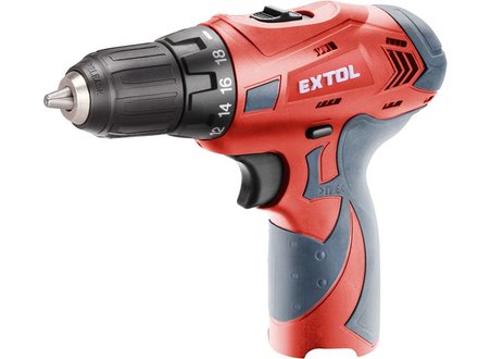 Aku šroubovák Extol Premium (8891150T) vrtací šroubovák aku, 12V Li-ion, bez baterie a nabíječky
