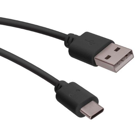 USB kabel Forever USB-C, 1m - černý