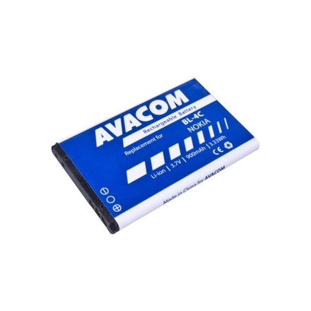 Baterie do mobilu Avacom pro Nokia 6300, Li-Ion 900mAh (náhrada BP-4C)