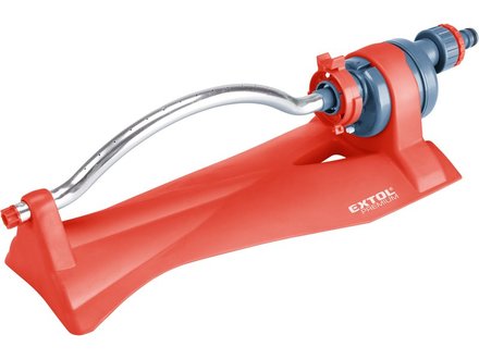Zavlažovač Extol Premium (8876468) oscilační pokládací, 15tryskový