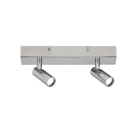 Koupelnové stropní svítidlo Rabalux 5494 LED Koupelnové bodové svítidlo GEORGE 2xLED/5,6W/230V lesklý chrom