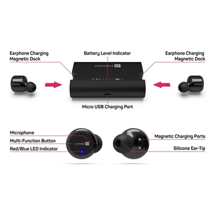 Sluchátka do uší Connect IT CEP-9000 (2)