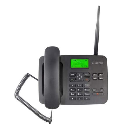 Stolní telefon Aligator T100 Black