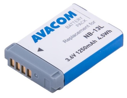 Baterie do fotoaparátu Avacom NB-13L Li-Ion 3.6V 1250mAh
