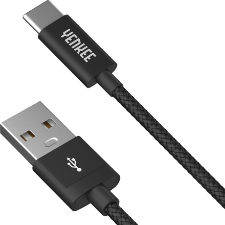 USB kabel Yenkee YCU 301 BK kabel USB A 2.0 / C 1m