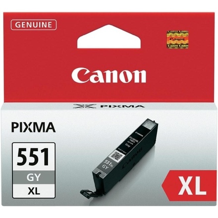 Inkoustová náplň Canon CLI-551XL GY, 3350 stran originální - šedá