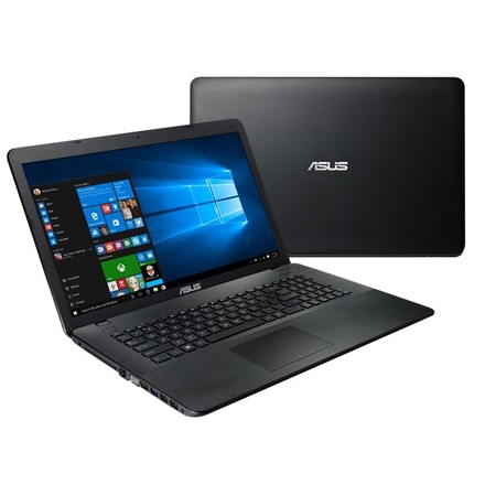 Notebook 17,3" Asus A751NV-TY017T Pentium N4200, 4GB, 1TB, 17.3", HD+, DVD±R/RW, nVidia 920MX, 2GB, BT, CAM, W10 Home - černý