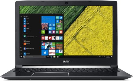 Notebook 17,3&quot; Acer Aspire 7 - 17,3&apos;&apos;/i5-8350H/8G/1TB+16OPT/GTX1050/W10 černý (NX.H25EC.001)