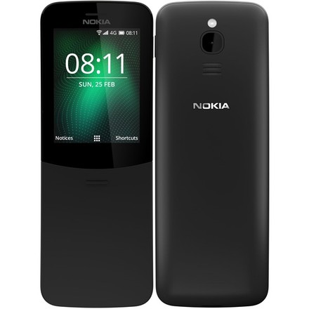 Mobilní telefon Nokia 8110 4G Single Sim Black