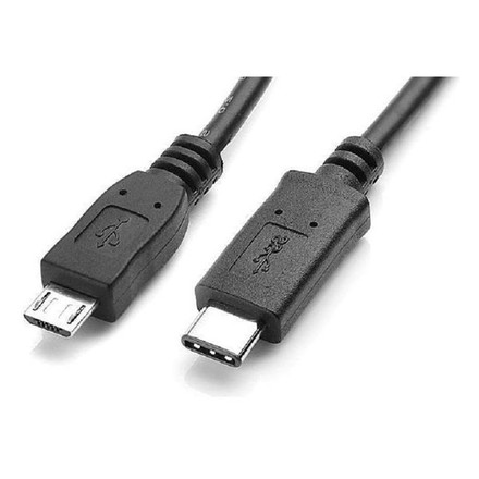 USB kabel AQ USB 3.1 USB-C samec - USB Micro-B samec , 1 m - černá (CC69010)
