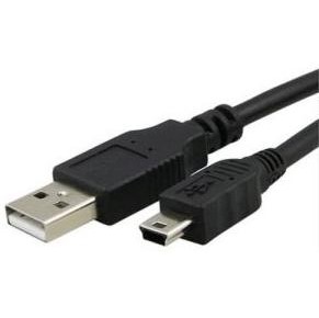 USB kabel AQ Mini USB 5pin - USB 2.0 A kabel, M/ M, 1, 8 m (CC63018)