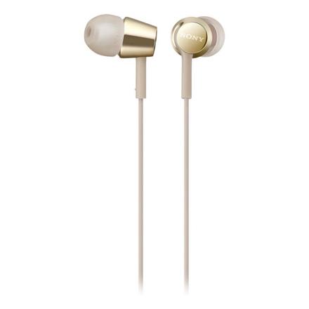 Sluchátka do uší Sony MDR-EX155APN - zlatá