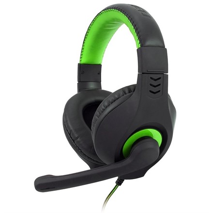 Headset C-Tech Nemesis V2 (GHS-14G) - černý/ zelený