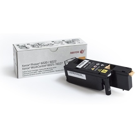 Toner Xerox 106R02761 pro tiskárny Phaser 6020/ 6022, WorkCentre 6025/ 6027 1000 str. - žlutý