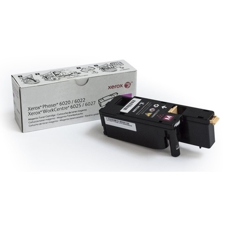 Toner Xerox 106R02761 pro tiskárny Phaser 6020/ 6022, WorkCentre 6025/ 6027 1000 str. - magenta