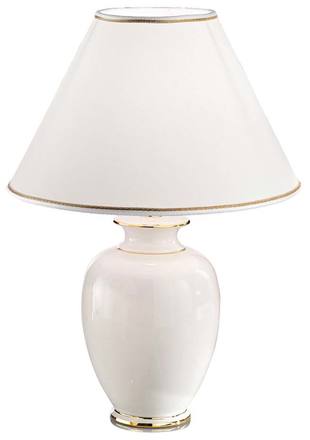 Stolní lampa Kolarz (0014.74.6) TL AVORIO, Elfenbein, 1 flg., E27, 100W, IP20, D 40cm, H 57cm