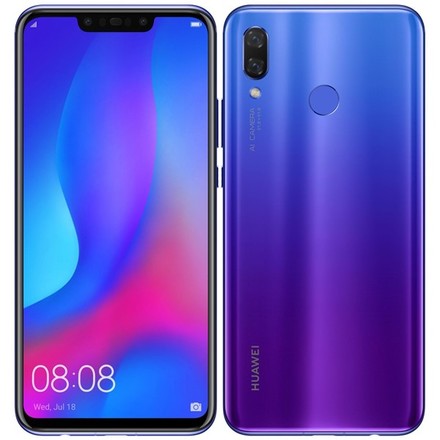 Mobilní telefon Huawei Nova 3 Dual Sim - Purple
