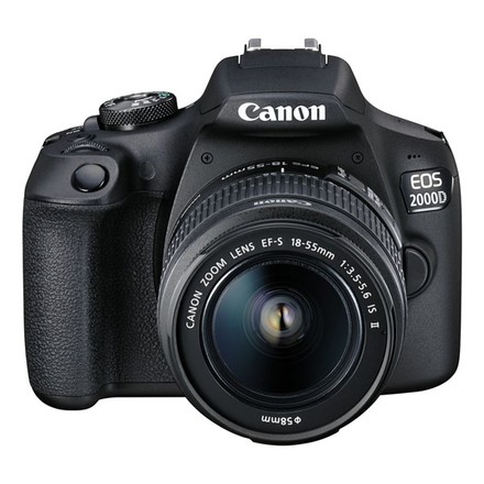 Digitální zrcadlovka Canon EOS 2000D + 18-55 IS II + 50 1.8 S