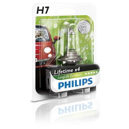 Autožárovka Philips Autožárovka 12V H7 55W LongerLife (12972LLB1N)
