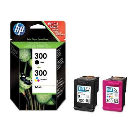Inkoustová náplň HP CN637EE Black + Tri-colour