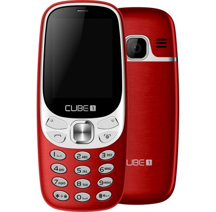 Mobilní telefon CUBE1 F500 Red