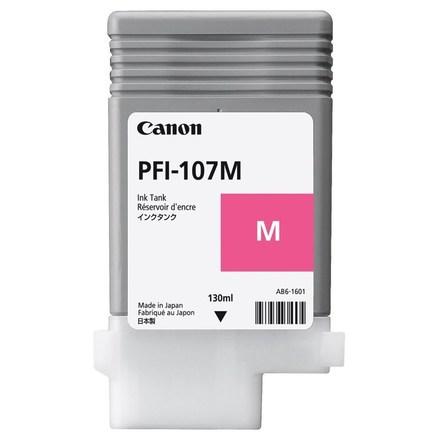 Inkoustová náplň Canon INK PFI-107 MAGENTA, iPF670