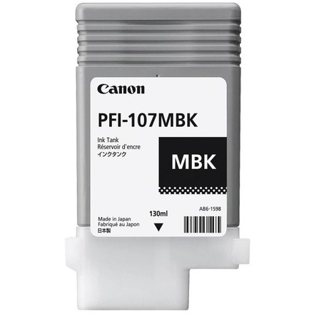 Inkoustová náplň Canon INK PFI-107 MATTE BLACK, iPF670