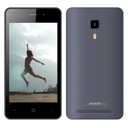 Mobilní telefon Aligator S4080 Duo šedý (BAZAR)