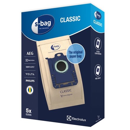 Sáčky do vysavače Electrolux E200S Classic S-Bag, 5ks